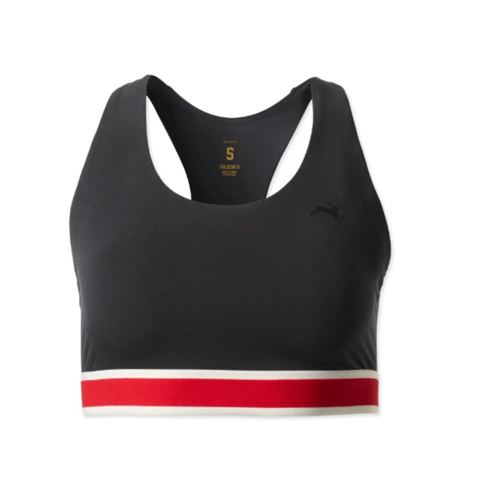 Tracksmith Run Bra in Black NWOT